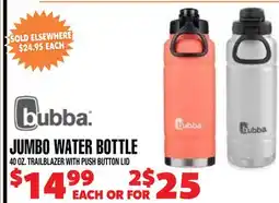 Len's Mill Stores JUMBO WATER BOTTLE offer