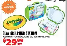 Len's Mill Stores CLAY SCULPTING STATION offer