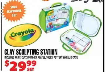Len's Mill Stores CLAY SCULPTING STATION offer