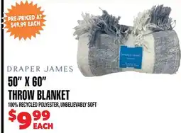 Len's Mill Stores 50 X 60 THROW BLANKET offer
