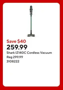 Staples Shark IZ140C Cordless Vacuum offer