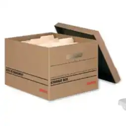 Staples Staples Basic-duty 100% Recycled Storage Box, 4 pk offer