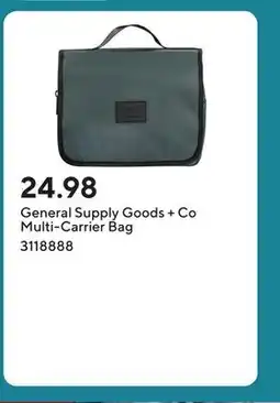 Staples General Supply Goods + Co Multi-Carrier Bag offer