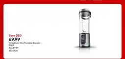 Staples Ninja Blast 18oz Portable Blender - Black offer