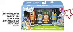 Canadian Tire Moose Bluey S11 Figure 4Pk offer