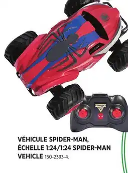 Canadian Tire VÉHICULE SPIDER-MAN, ÉCHELLE 1:24/1:24 SPIDER-MAN VEHICLE offer