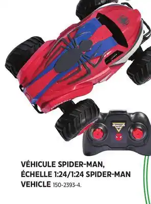 Canadian Tire VÉHICULE SPIDER-MAN, ÉCHELLE 1:24/1:24 SPIDER-MAN VEHICLE offer