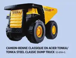 Canadian Tire TONKA STEEL CLASSIC DUMP TRUCK offer