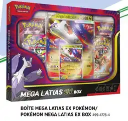 Canadian Tire The Pokemon EX Box Mega Latias English offer