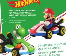 Canadian Tire Hot Wheels Mario Kart Assorted Vehicles offer