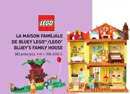 Canadian Tire LEGO BLUEY'S FAMILY HOUSE 382 pcs 4 et offer