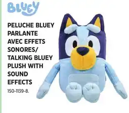 Canadian Tire BLUEY PLUSH WITH SOUND EFFECTS offer