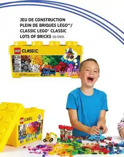 Canadian Tire CLASSIC LEGO CLASSIC LOTS OF BRICKS offer