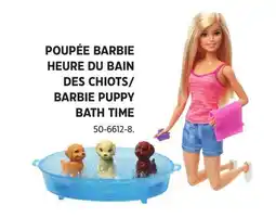 Canadian Tire BARBIE PUPPY BATH TIME offer