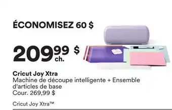 Michaels Cricut Joy Xtra Machine de découpe intelligente + Ensemble d'articles de base offer