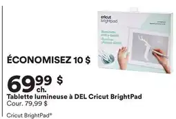 Michaels Tablette lumineuse à DEL Cricut BrightPad offer