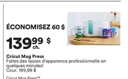 Michaels Cricut Mug Press Faites des tasses d'apparence professionnelle en quelques minutes! offer