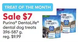 Petsmart Purina DentaLife dental dog treats offer