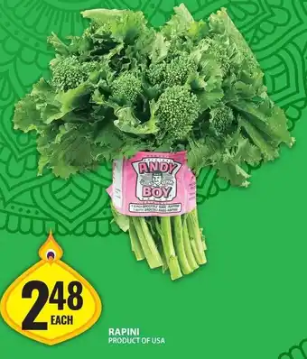 Food Basics Rapini offer