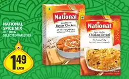 Food Basics National spice mix offer