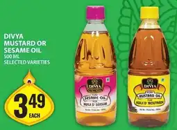 Food Basics Divya mustard or sesame oil offer