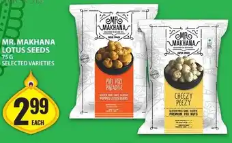 Food Basics Mr. Makhana lotus seeds offer
