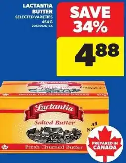 Real Canadian Superstore Lactantia butter offer