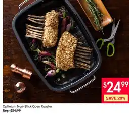Kitchen Stuff Plus PC. SET Optimum Non-Stick Open Roaster offer