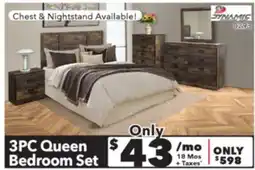 Surplus Furniture Montana 3PC Queen Bedroom Set offer