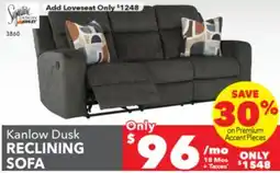 Surplus Furniture Kanlow Dusk Motion Sofa offer