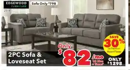 Surplus Furniture Closeout Sofa/Loveseat Set offer