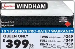 Surplus Furniture Windham Queen Mattress Set offer