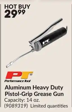 Princess Auto Aluminum Heavy Duty Pistol-Grip Grease Gun offer