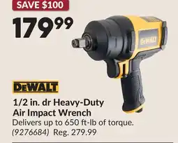 Princess Auto 1/2 in. dr Heavy-Duty Air Impact Wrench offer