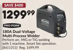 Princess Auto 180A Dual-Voltage Multi-Process Welder offer