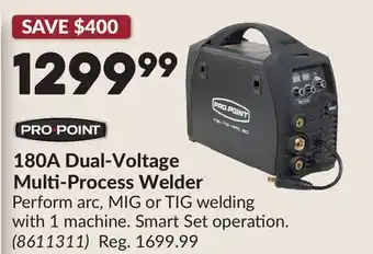 Princess Auto 180A Dual-Voltage Multi-Process Welder offer