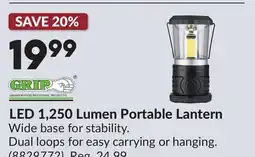 Princess Auto LED 1,250 Lumen Portable Lantern offer