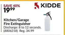Princess Auto Kitchen/Garage Fire Extinguisher offer