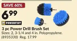 Princess Auto 3 pc Power Drill Brush Set offer
