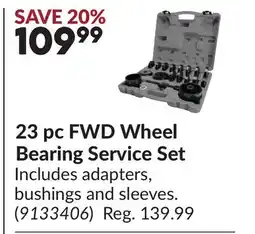 Princess Auto 23 pc FWD Wheel Bearing Service Set offer