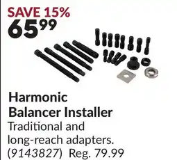 Princess Auto Harmonic Balancer Installer offer