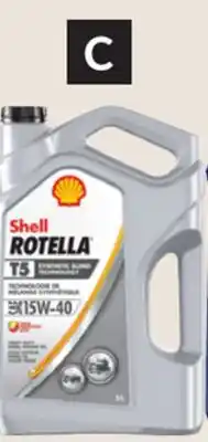 Princess Auto Rotella Heavy Duty Engine Oils T5 Synthetic Blend 15W40 offer