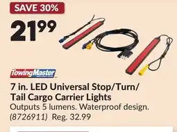 Princess Auto 7 in. LED Universal Stop/Turn/ Tail Cargo Carrier Lights offer