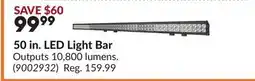 Princess Auto 50 in. LED Light Bar offer