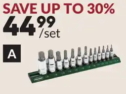 Princess Auto 13 pc Bit Socket Sets offer
