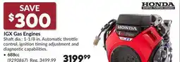 Princess Auto IGX Gas Engines offer