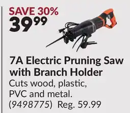 Princess Auto 7A Electric Pruning Saw with Branch Holder offer