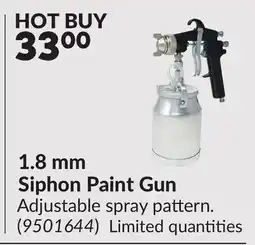 Princess Auto 1.8 mm Siphon Paint Gun offer