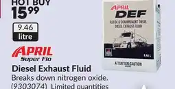 Princess Auto Diesel Exhaust Fluid offer