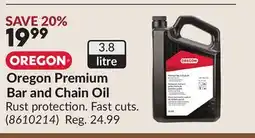 Princess Auto Oregon Premium Bar and Chain Oil offer